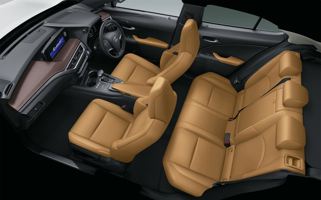 Lexus UX Brown Edition Interior