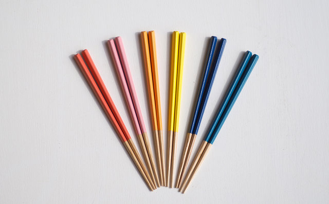 BARBAR Sobachoko Encyclopedia Rainbow Chopsticks