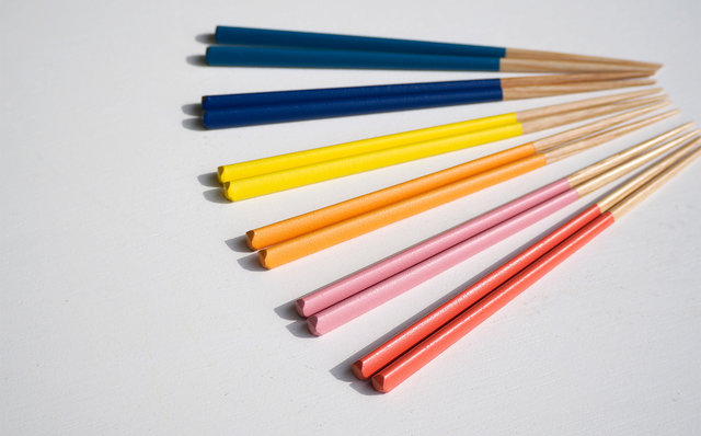 BARBAR Sobachoko Encyclopedia Rainbow Chopsticks