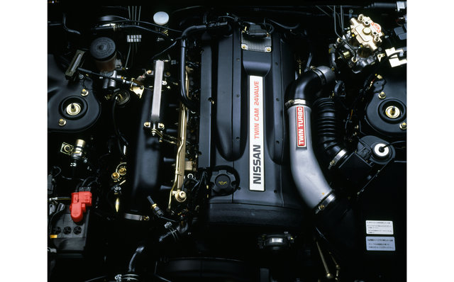 2.6-liter inline-6 DOHC twin-turbo "RB26DETT" unit 2.6-liter inline-6 DOHC twin-turbo "RB26DETT" unit