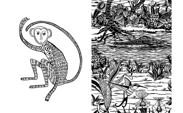 ディオール 塗り絵「A COLORING BOOK」