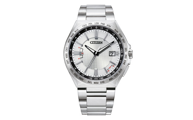 Eco-Drive Radio-Controlled Watch Direct Flight ACT Line CB0210-54A