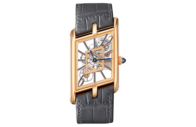 CARTIER カルティエ タンク アシメトリック スケルトン