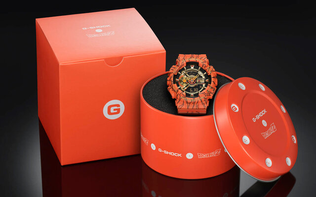 G-SHOCK DRAGON BALL Z Collaboration Watch GA-110JDB