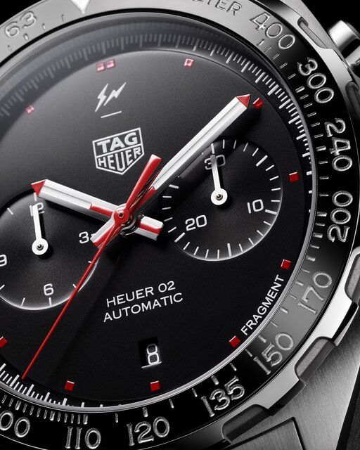 TAG Heuer x Fragment Design Calibre Heuer 02 Chronograph TAG HEUER