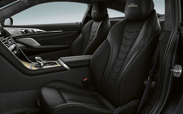 BMW M850i xDrive Edition Golden Thunder Interior