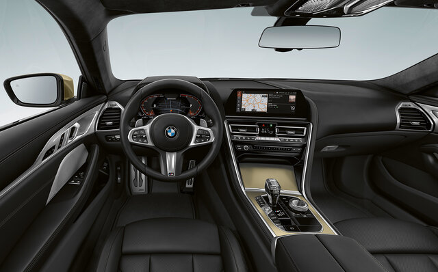 BMW M850i xDrive Edition Golden Thunder Interior
