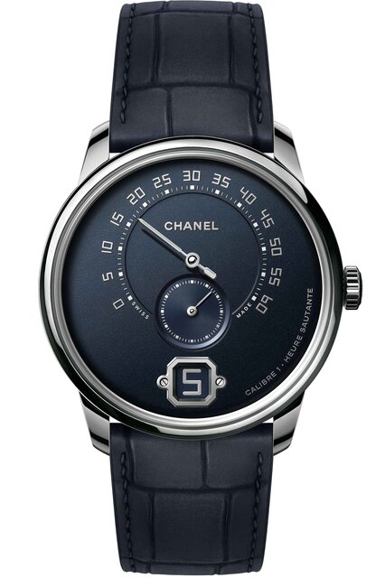 18KWG×マットブルーの新作「ムッシュー ドゥ シャネル ブルーエディション」｜CHANEL