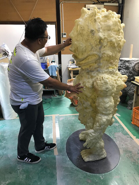 The Making of the 6-Foot Tall "FOUR EYES" by NAGNAGNAG | MEDICOM TOY