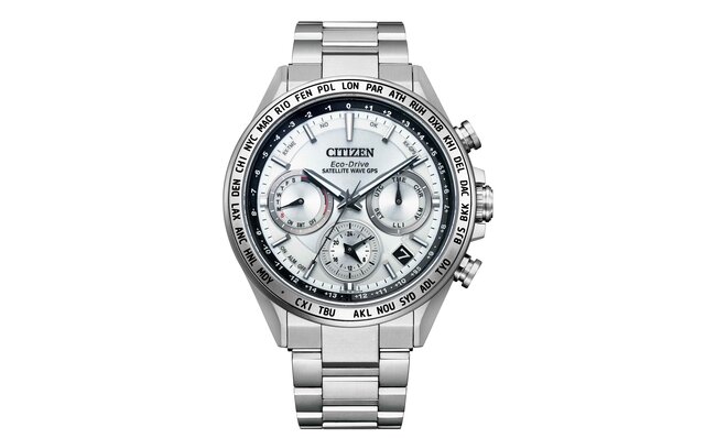 Eco-Drive GPS Satellite Wave Watch F950 Double Direct Flight ACT Line | CITIZEN