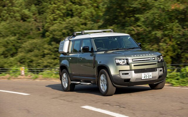 オンロード性能とオフロード性能を見事に両立──新型ディフェンダーに試乗｜Land Rover