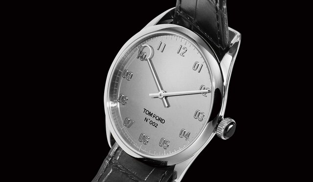 トム フォードタイムピース「N.001」「N.002」クロームダイアル｜TOM FORD TIMEPIECES