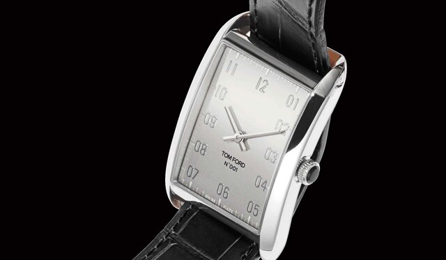 トム フォードタイムピース「N.001」「N.002」クロームダイアル｜TOM FORD TIMEPIECES