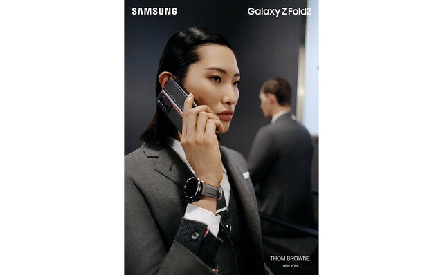 Galaxy とThom Browne のコラボレーション第二弾Galaxy Z Fold2 Thom Browne Editionが日本上陸｜Galaxy×THOM BROWNE