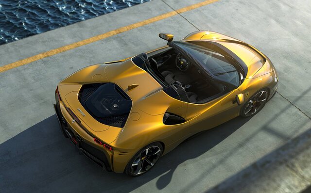 Ferrari's mass-produced open-top PHEV model, the "SF90 Spider," makes its debut | Ferrari