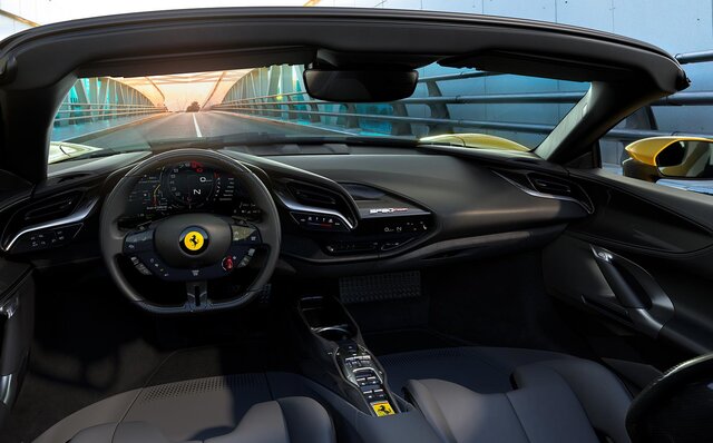 Ferrari's mass-produced open-top PHEV model, the "SF90 Spider," makes its debut | Ferrari