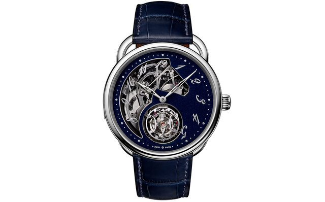 The "Arceau Lift" Tourbillon Minute Repeater, Featuring Meticulous Beauty | HERMÈS