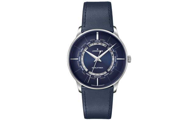 Junghans "Meister Worldtimer": Visualizing the Time in Major World Cities | JUNGHANS