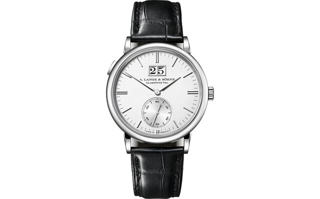 Refined New Silver-Dial Saxonia Outsize Date | A. LANGE & SÖHNE