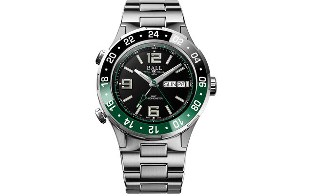 独自開発のモジュールを搭載した「ロードマスター マリン GMT」｜BALL Watch