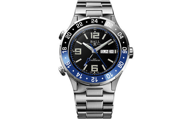 独自開発のモジュールを搭載した「ロードマスター マリン GMT」｜BALL Watch