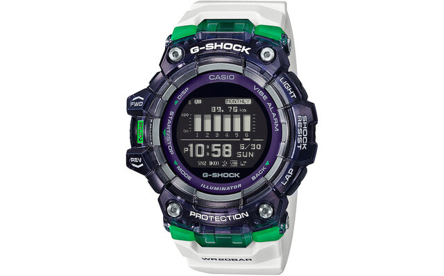 Three models with vivid color schemes are now available for the "G-SQUAD GBD-100" | G-SHOCK