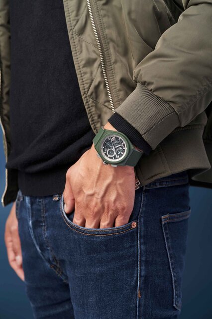 Defy El Primero 21 Urban Jungle: A New Creation Pairing Urban Design with Khaki Green | ZENITH