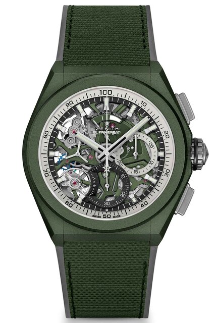 Defy El Primero 21 Urban Jungle: A New Creation Pairing Urban Design with Khaki Green | ZENITH