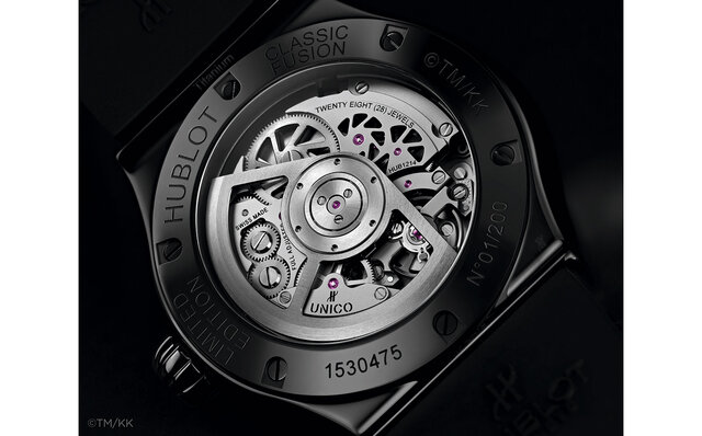Limited to 200 pieces. "Classic Fusion Takashi Murakami All Black" | HUBLOT