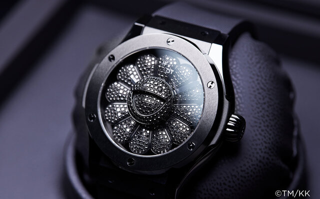 Limited to 200 pieces. "Classic Fusion Takashi Murakami All Black" | HUBLOT