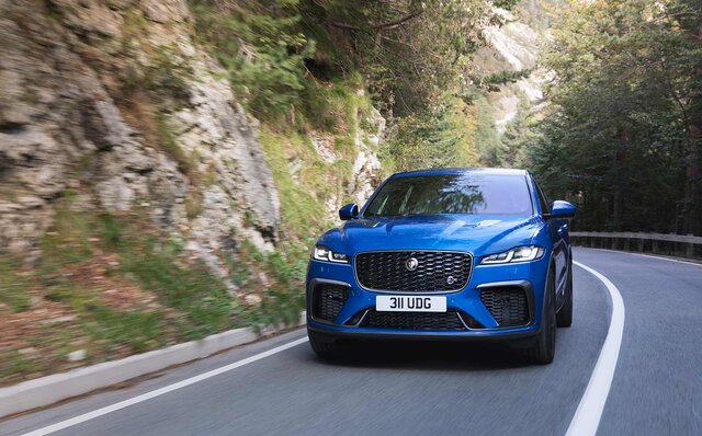 The 2021 Jaguar F-PACE Arrives with a Significantly Refreshed Interior and Exterior Design | Jaguar