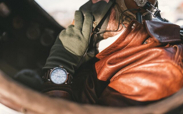 Pilot Type 20 Chronograph Silver Inspired by Vintage Aircraft Design｜ZENITH