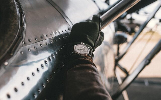Pilot Type 20 Chronograph Silver Inspired by Vintage Aircraft Design｜ZENITH