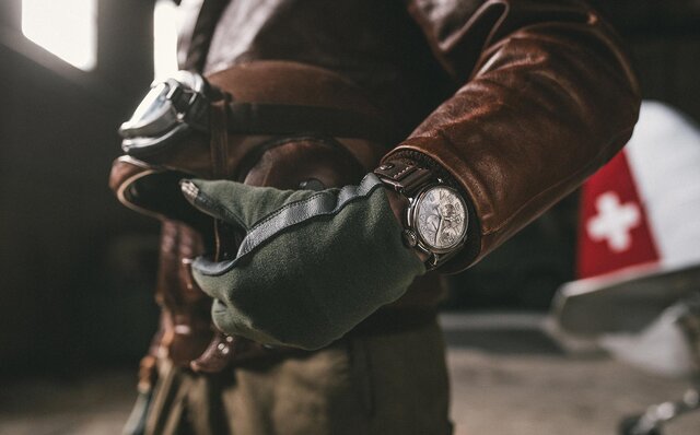 Pilot Type 20 Chronograph Silver Inspired by Vintage Aircraft Design｜ZENITH