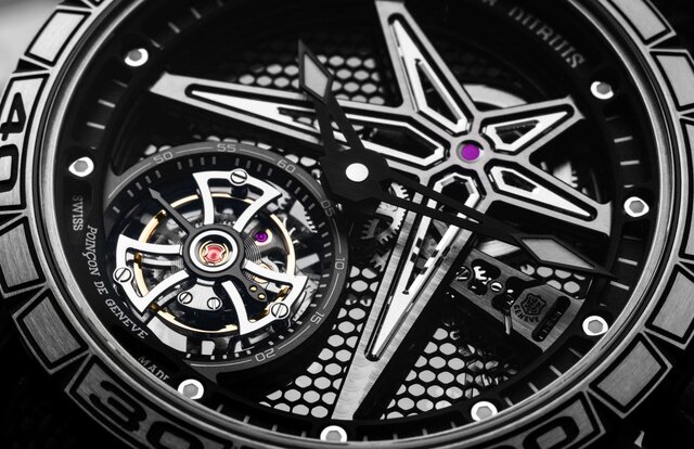Roger Dubuis x Pirelli Collaboration: Innovative New "Excalibur" Trio | ROGER DUBUIS