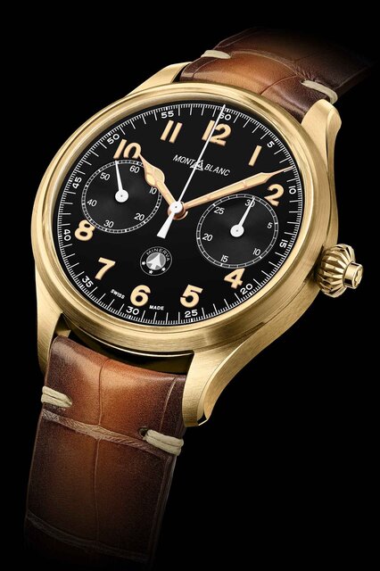 2021 New Release: The Montblanc 1858 Monopoussoir Chronograph Origins LE100 | MONTBLANC
