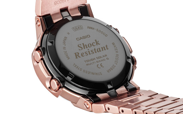 New Rose Gold Color Models Inspired by Metal Ingots | G-SHOCK