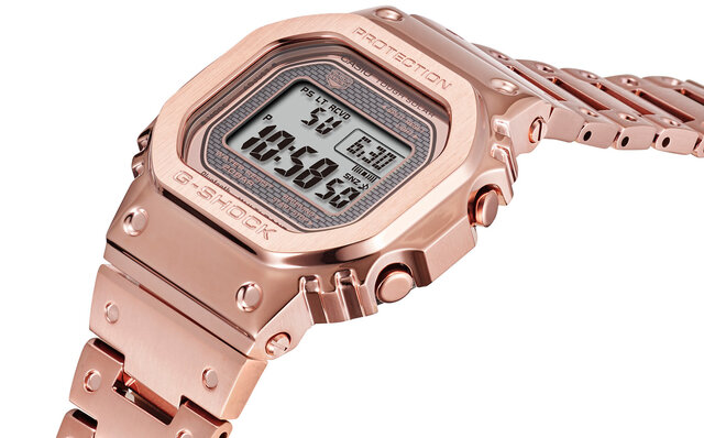 New Rose Gold Color Models Inspired by Metal Ingots | G-SHOCK