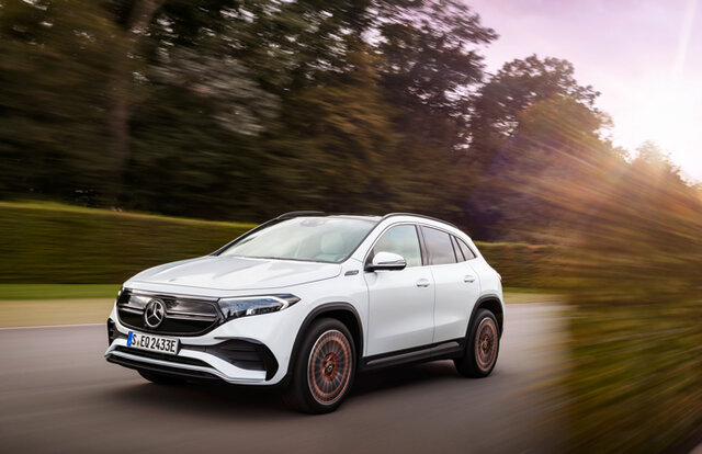 Mercedes' Second Pure EV, the EQA, Gets a Special Launch Edition | Mercedes Benz