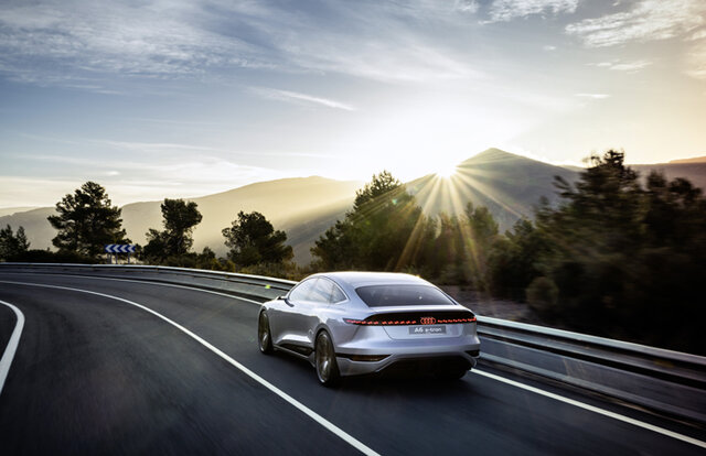 Audi Unveils A6 e-tron Concept Electric Vehicle | Audi