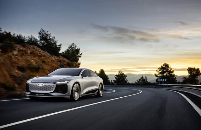 Audi Unveils A6 e-tron Concept Electric Vehicle | Audi