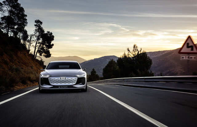 Audi Unveils A6 e-tron Concept Electric Vehicle | Audi
