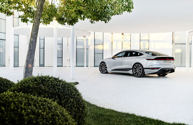 Audi Unveils A6 e-tron Concept Electric Vehicle | Audi