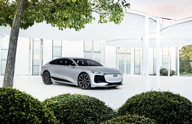 Audi Unveils A6 e-tron Concept Electric Vehicle | Audi
