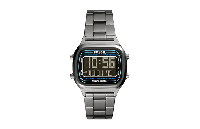 レトロさが新鮮。1980年代の日本製デジタルウォッチにインスパイアされた新作｜FOSSIL