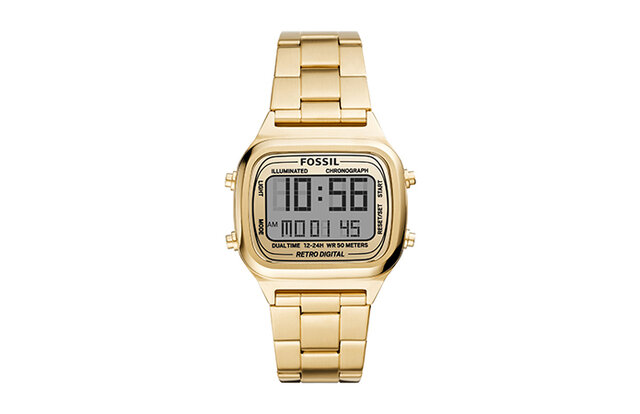 レトロさが新鮮。1980年代の日本製デジタルウォッチにインスパイアされた新作｜FOSSIL
