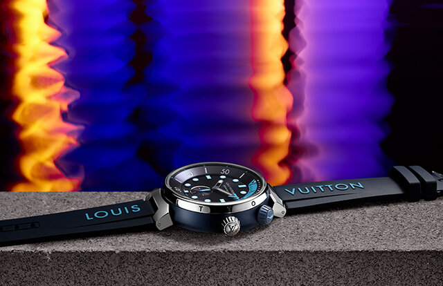 エッジの効いたスポーティなシルエットのタンブール新モデル｜LOUIS VUITTON