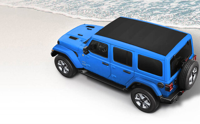 大開口のオープントップで開放感を楽しむラングラー・リミテッドの限定車｜Jeep