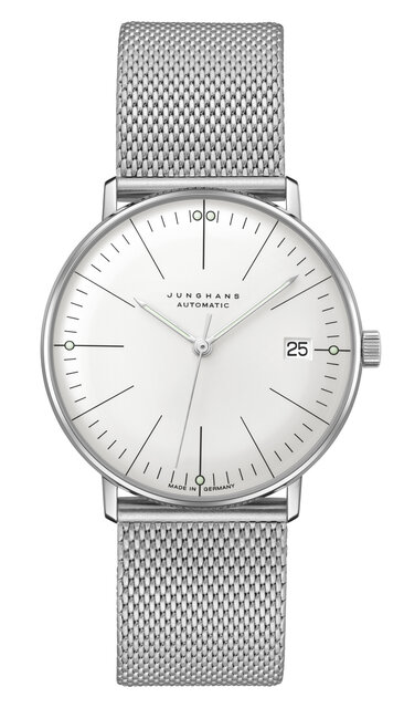 タイムレスなデザインに自動巻きムーブメントを搭載した新作マックス・ビル｜JUNGHANS