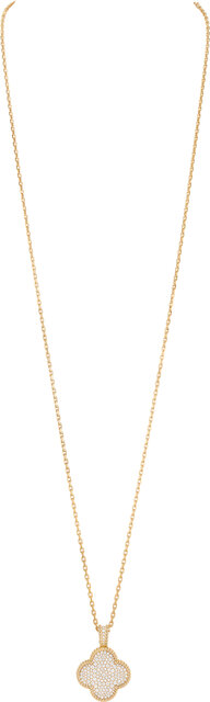 アルハンブラコレクション初のシークレットペンダントウォッチ｜Van Cleef & Arpels
